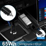 65W USB-C Car Charger for Laptops and Devices