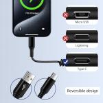 Coiled USB-C Fast Charger Cable for Phones