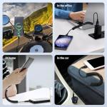 Coiled USB-C Fast Charger Cable for Phones