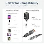 100W Fast USB-C Car Charger with Cable