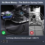 Fast USB-C Car Charger for Samsung & iPhone