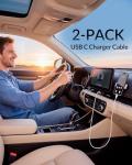 3FT USB-C CarPlay Charging Cable (2-Pack)