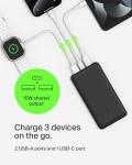 Belkin 10,000mAh USB-C Portable Charger - Black