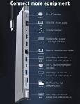 12-in-1 USB-C Hub Docking Station