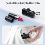 Mini Portable 5500mAh USB-C Power Bank