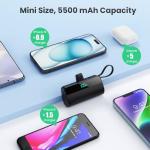 Mini Portable 5500mAh USB-C Power Bank