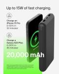Belkin 20,000mAh USB-C Portable Charger - Black