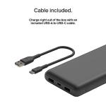 Belkin 20,000mAh USB-C Portable Charger - Black