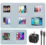 Samsung Fast Charger Plug and Cable 2-Pack