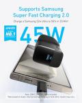 Anker 45W USB-C Fast Charger with Cable