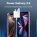 30W USB-C Fast Charger Plug 2 Pack