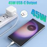 2-Pack 45W USB-C Charger and Cable Set