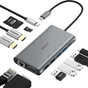 12-in-1 USB-C Multiport Adapter with 4K HDMI