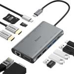 12-in-1 USB-C Multiport Adapter with 4K HDMI