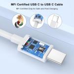 2-Pack 20W Fast Charger with 6FT USB-C Cable