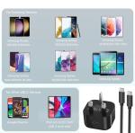 Samsung 2M Fast Charger Plug & USB-C Cable