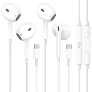USB-C Headphones with Microphone & Volume Control