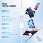 USB-C Earbuds for iPhone, iPad, MacBook, Pixel