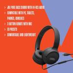 JBL Tune 520C Wired On-Ear Headphones with Mic