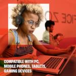 JBL Tune 520C Wired On-Ear Headphones with Mic