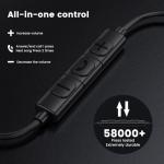 MOSWAG Wired USB-C Headphones with Microphone