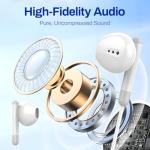 ASENTER USB-C Wired Noise-Isolating Earbuds