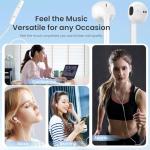 USB-C Wired Earbuds with Microphone and Controls