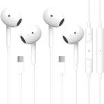 2-Pack Wired USB-C Headphones with Microphone