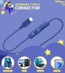 KONNAO USB-C Kids Headphones with LED Lights