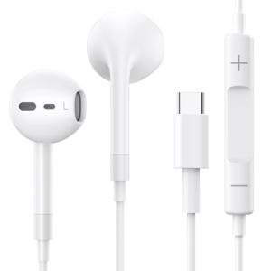 USB-C Earbuds with Microphone and Volume Control