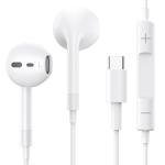 USB-C Earbuds with Mic & Volume Control