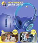 KONNAO USB-C Kids Headphones with LED Lights