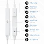 2-Pack Wired USB-C Headphones with Microphone