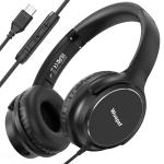 Wuopzf USB-C Over-Ear Headphones with Mic