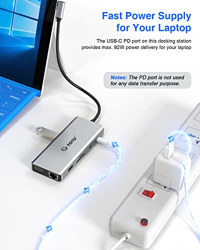 12-in-1 USB-C Docking Station for Laptops