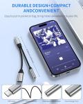 USB-C to 3.5mm Headphone Adapter and Charger