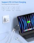 USB-C to 3.5mm Headphone Adapter and Charger
