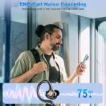 Bluetooth 5.4 Wireless Earbuds with Noise Cancelling