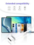 Lululeague USB-C Headphones with Mic for Devices