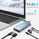 11-in-1 USB C Hub with 4K HDMI & More