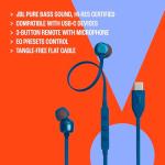 JBL Tune 310 C Wired Earbuds with Microphone