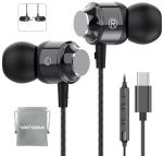 Wired USB-C Headphones with Mic for Galaxy