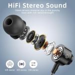 Wired USB-C Headphones with Mic for Galaxy