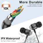 Wired USB-C Headphones with Mic for Galaxy