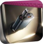 LISEN 57W Retractable USB-C Car Charger Adapter