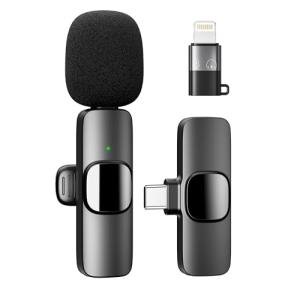 Qhot USB-C Wireless Lavalier Microphone - 2 Pack