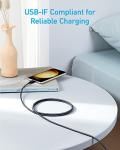 Anker 6ft USB-C Charger Cable for Fast Charging