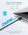 Anker 240W 6ft Double Braided USB-C Cable
