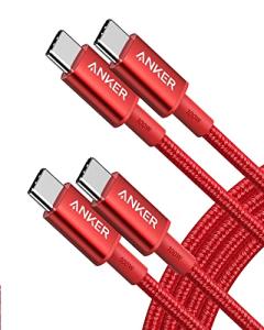 Anker 333 USB-C Charger Cable 6ft 2-Pack