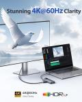 Baseus 6-in-1 USB-C Hub with HDMI and Ethernet